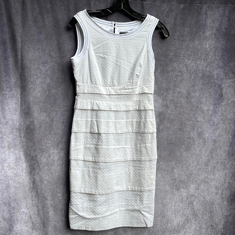 Women's fitted dress.  With a lock on the back